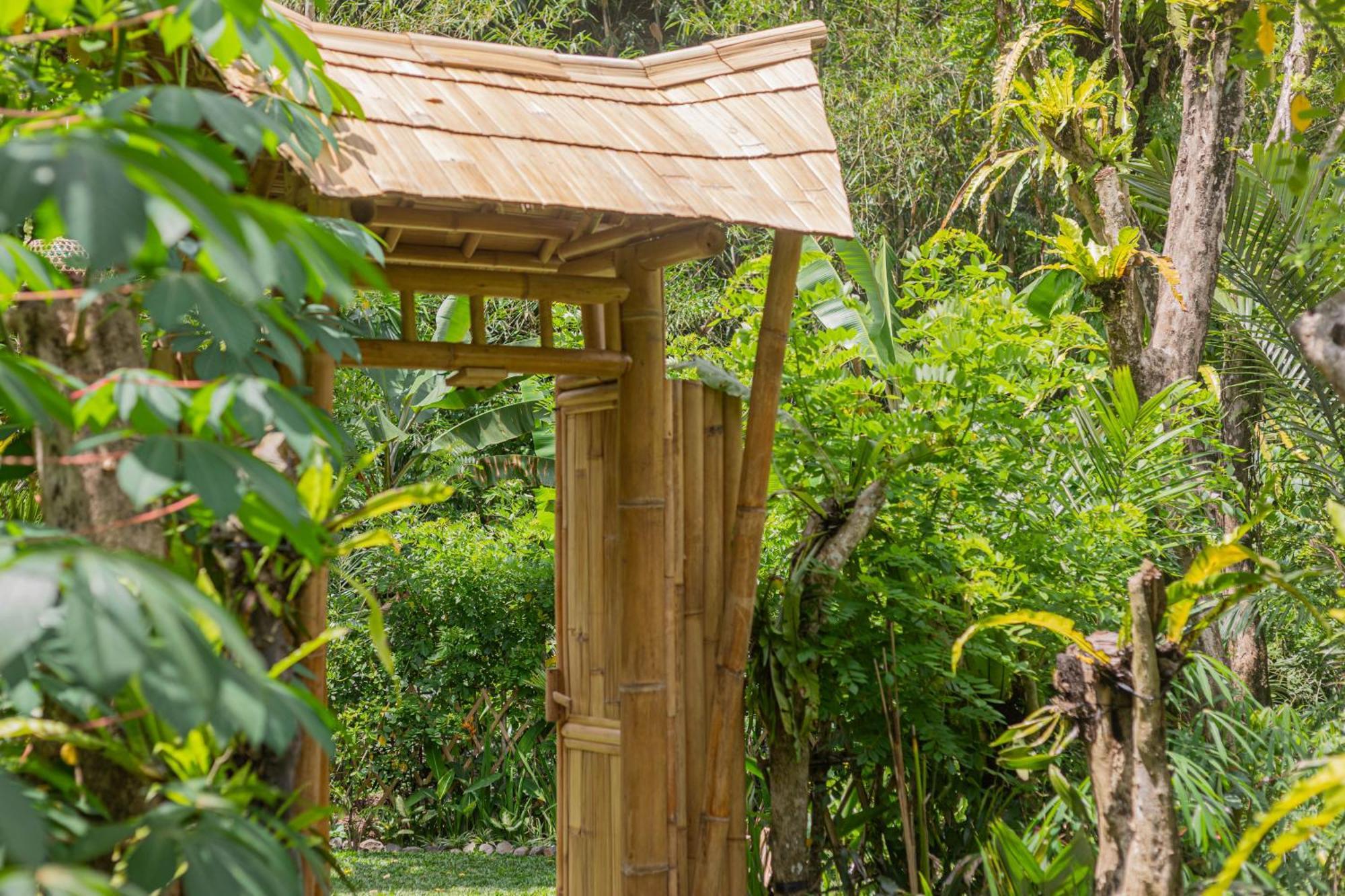 فيلا Arcada Bali Bamboo House سيديمين المظهر الخارجي الصورة