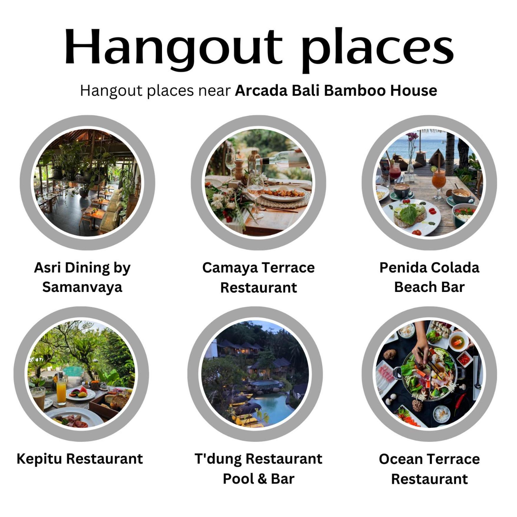 فيلا Arcada Bali Bamboo House سيديمين المظهر الخارجي الصورة