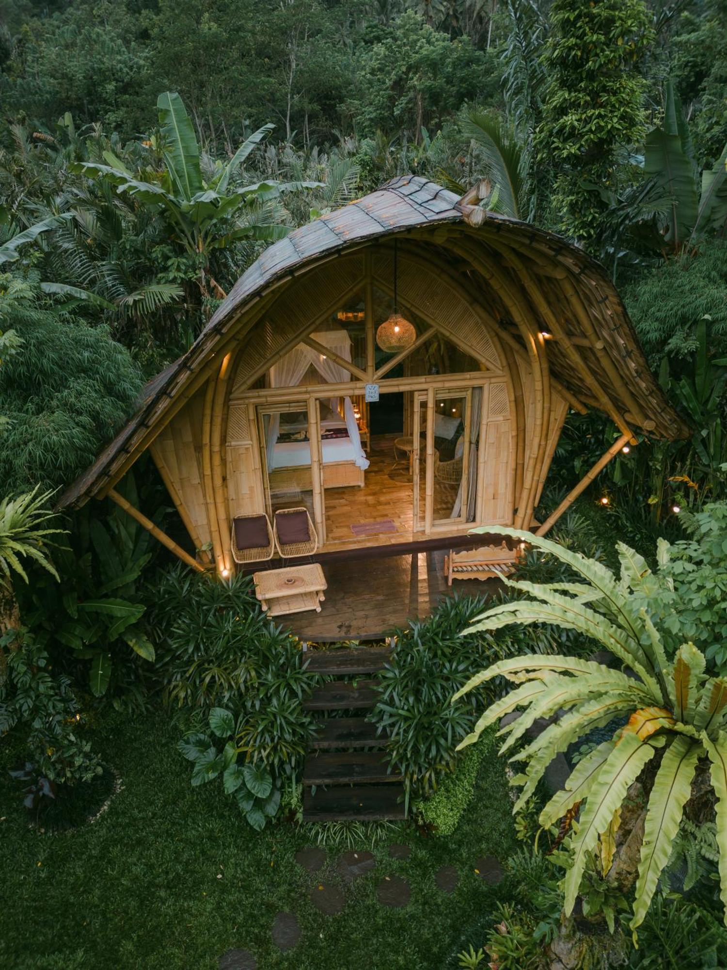 فيلا Arcada Bali Bamboo House سيديمين المظهر الخارجي الصورة