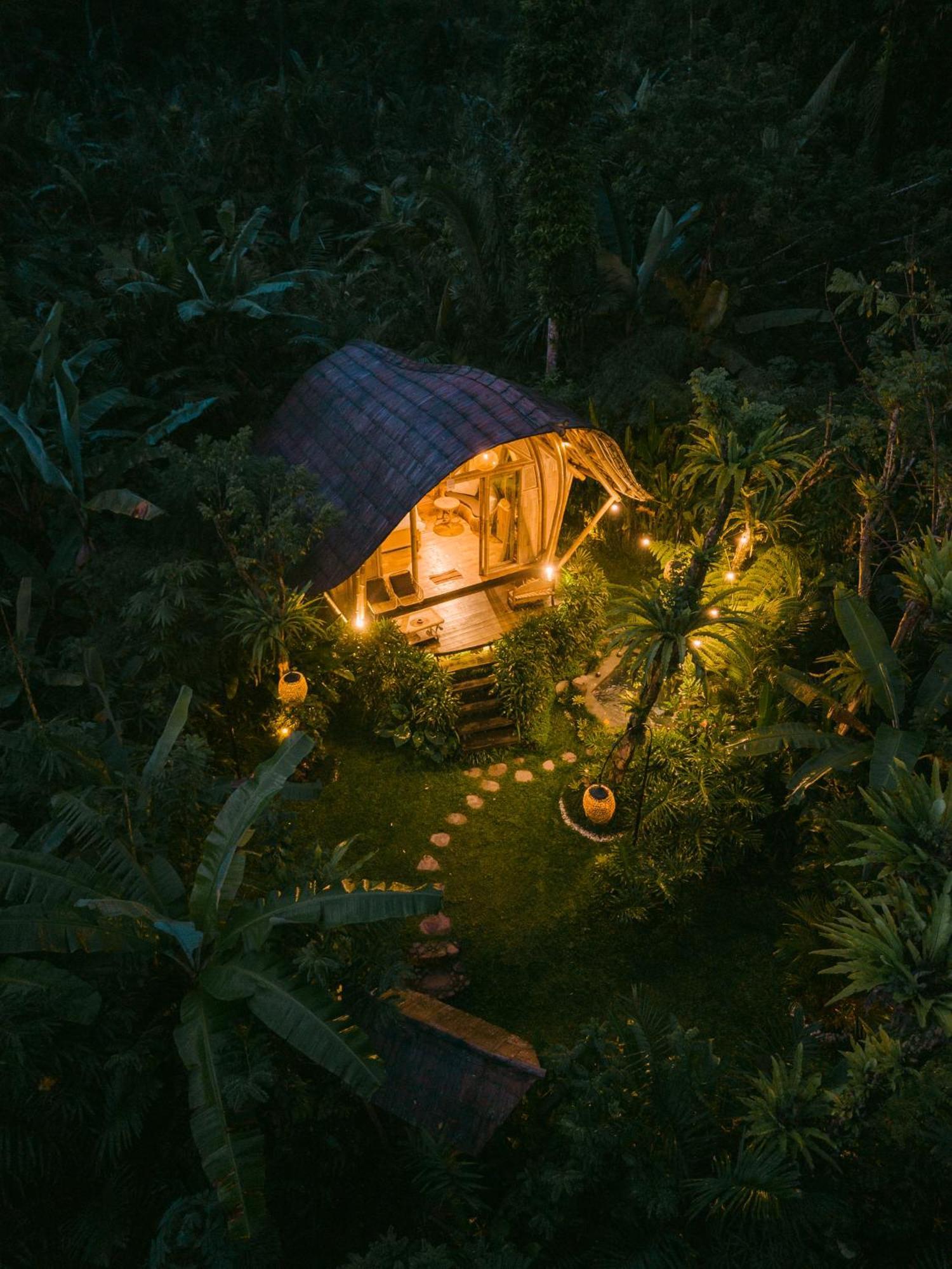 فيلا Arcada Bali Bamboo House سيديمين المظهر الخارجي الصورة