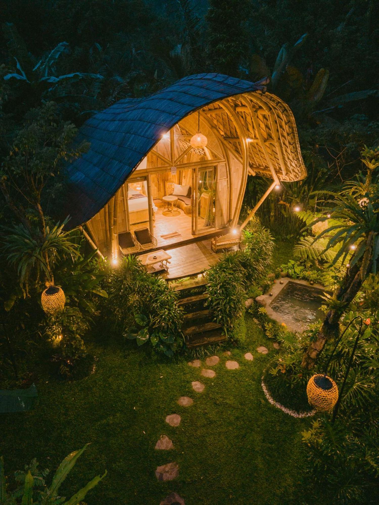 فيلا Arcada Bali Bamboo House سيديمين المظهر الخارجي الصورة
