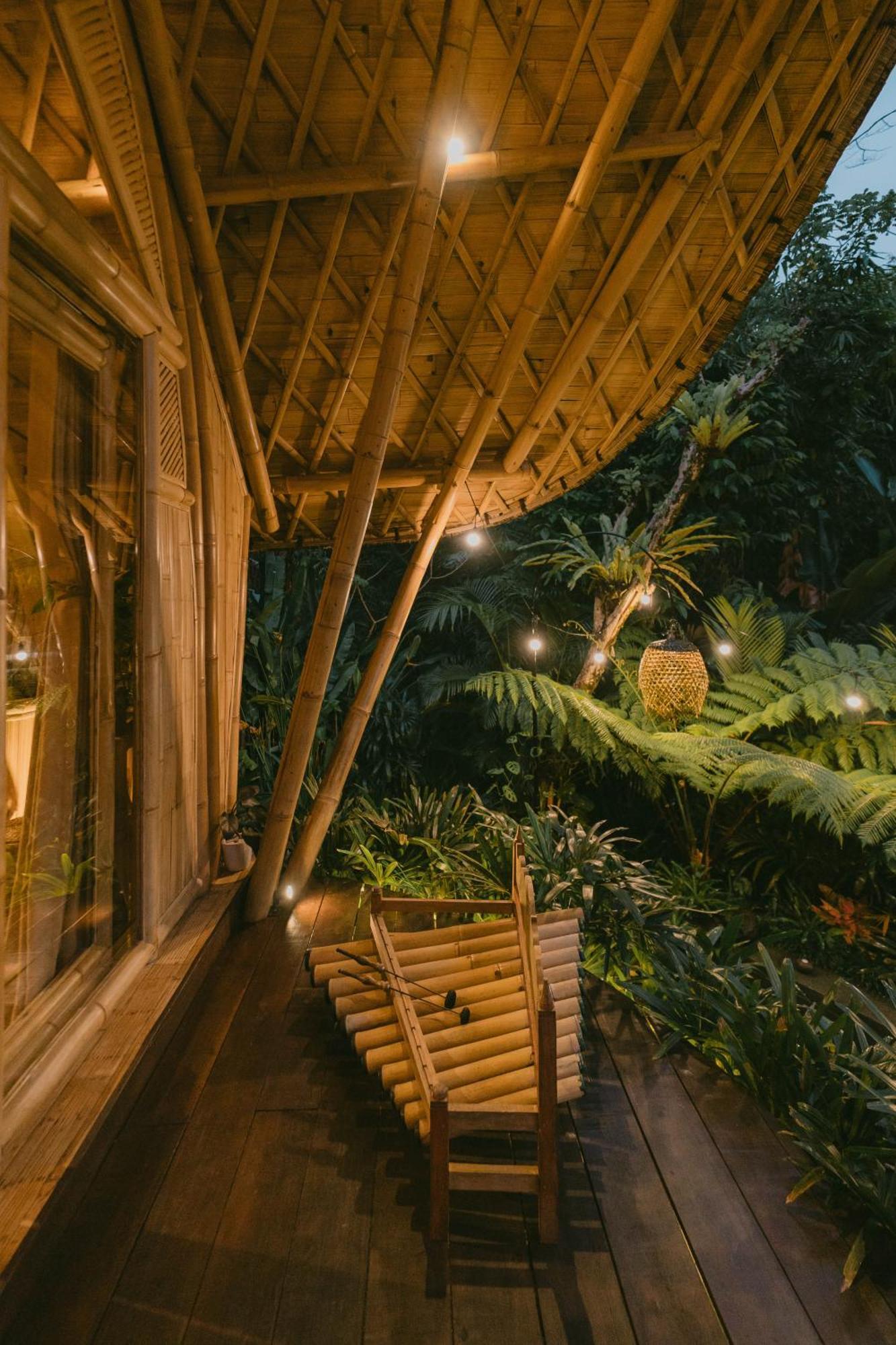 فيلا Arcada Bali Bamboo House سيديمين المظهر الخارجي الصورة