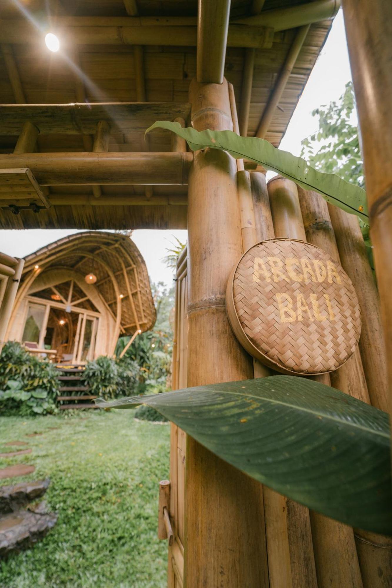فيلا Arcada Bali Bamboo House سيديمين المظهر الخارجي الصورة