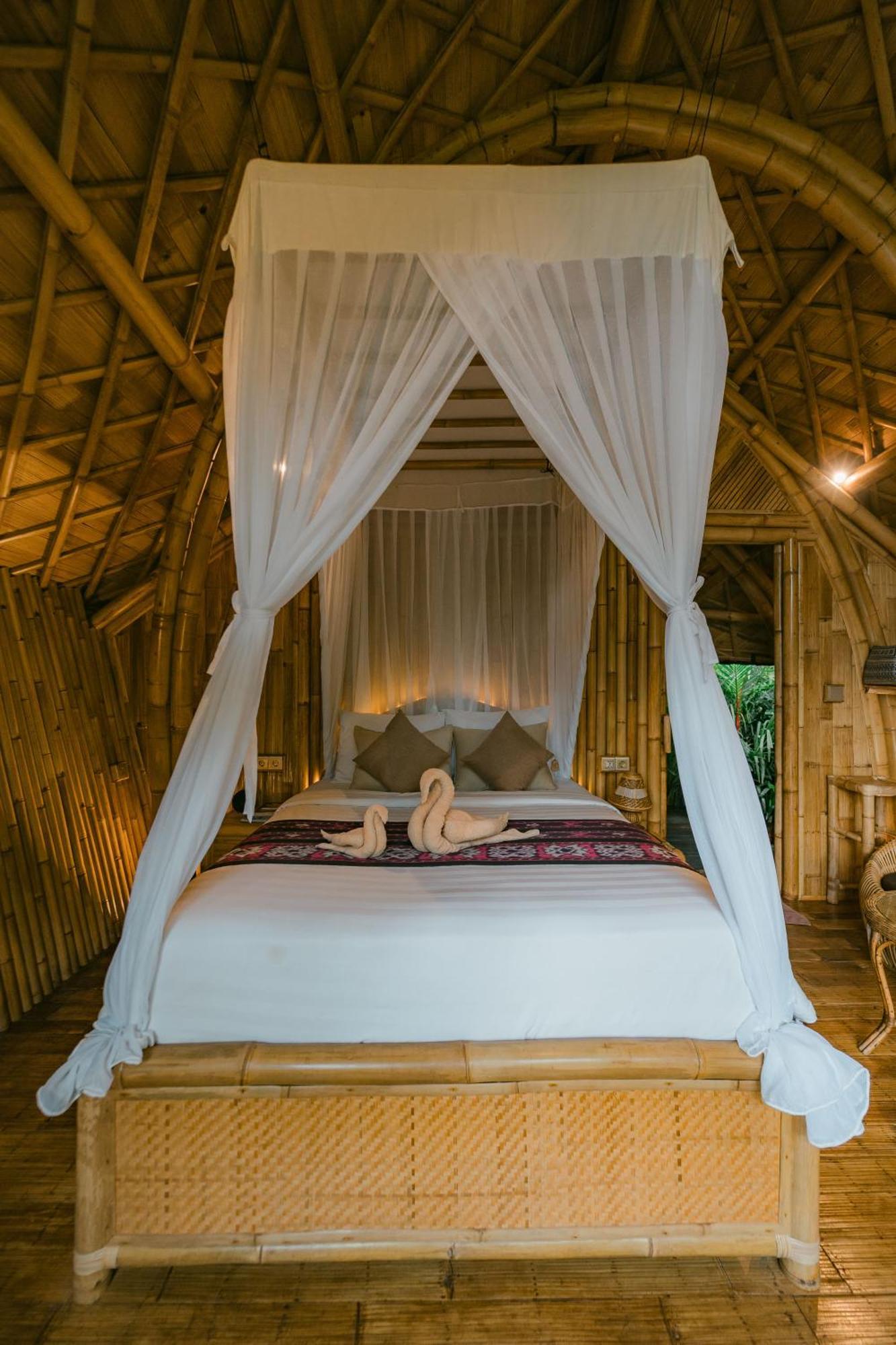 فيلا Arcada Bali Bamboo House سيديمين المظهر الخارجي الصورة