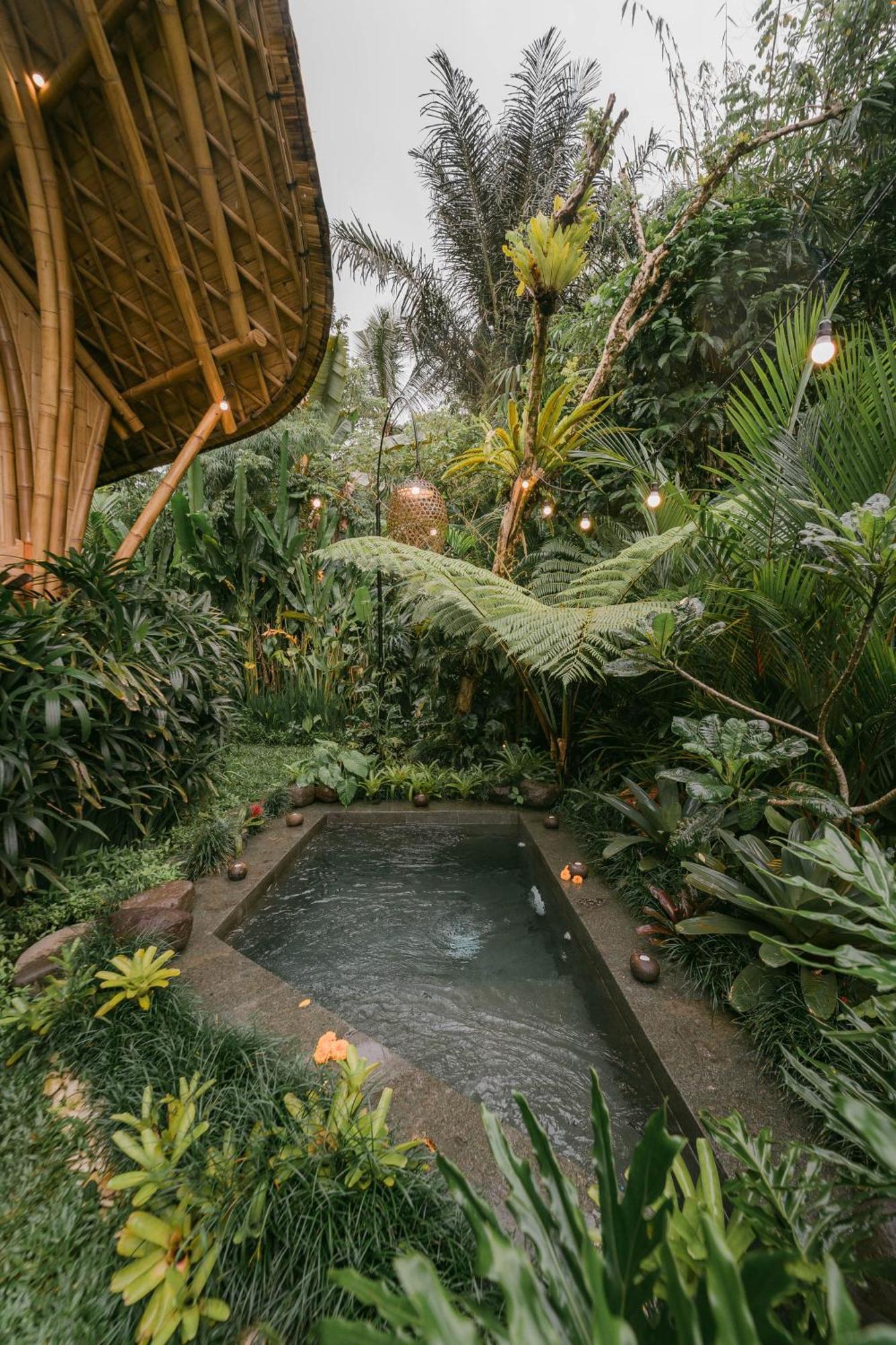 فيلا Arcada Bali Bamboo House سيديمين المظهر الخارجي الصورة