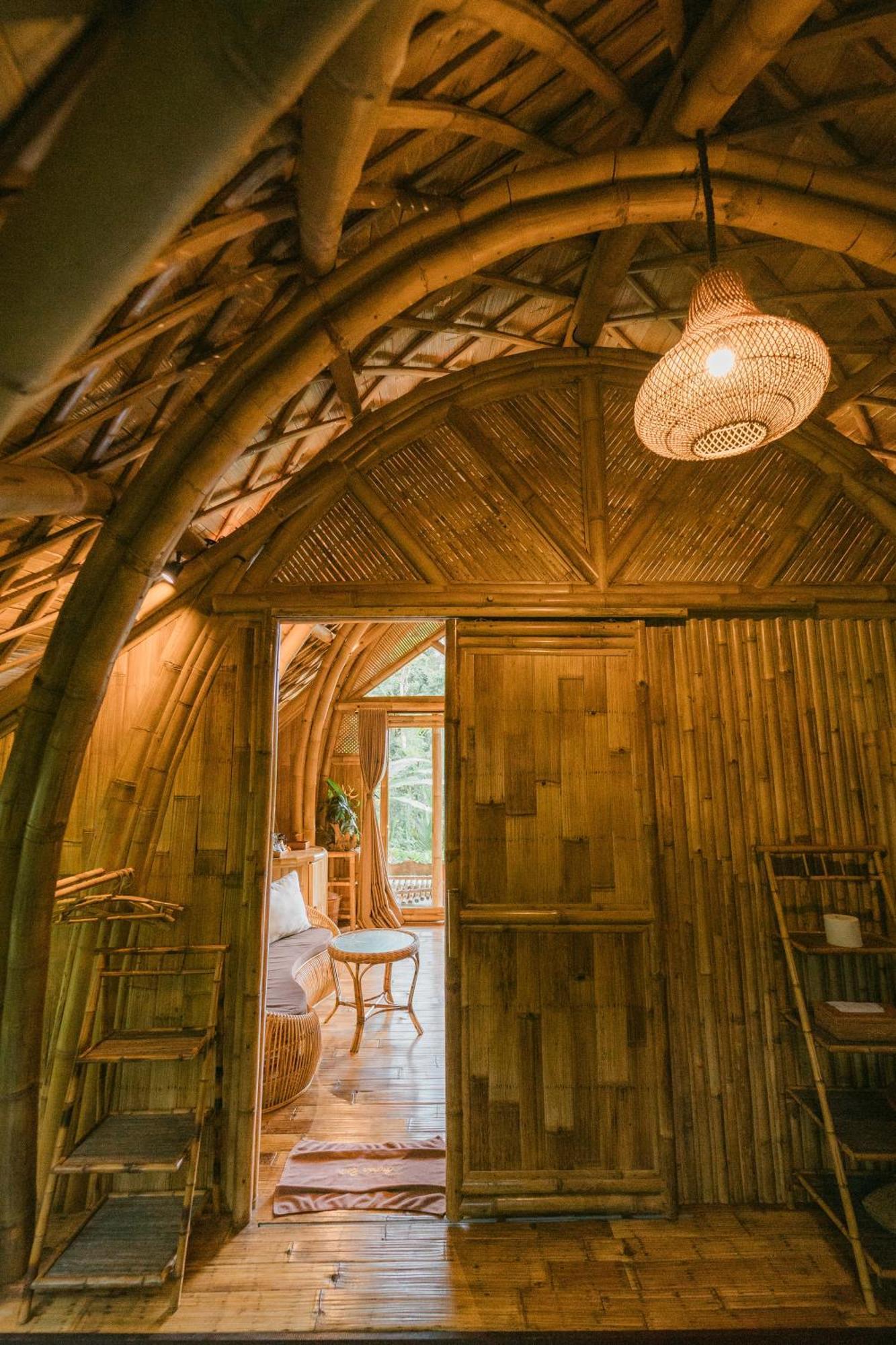 فيلا Arcada Bali Bamboo House سيديمين المظهر الخارجي الصورة