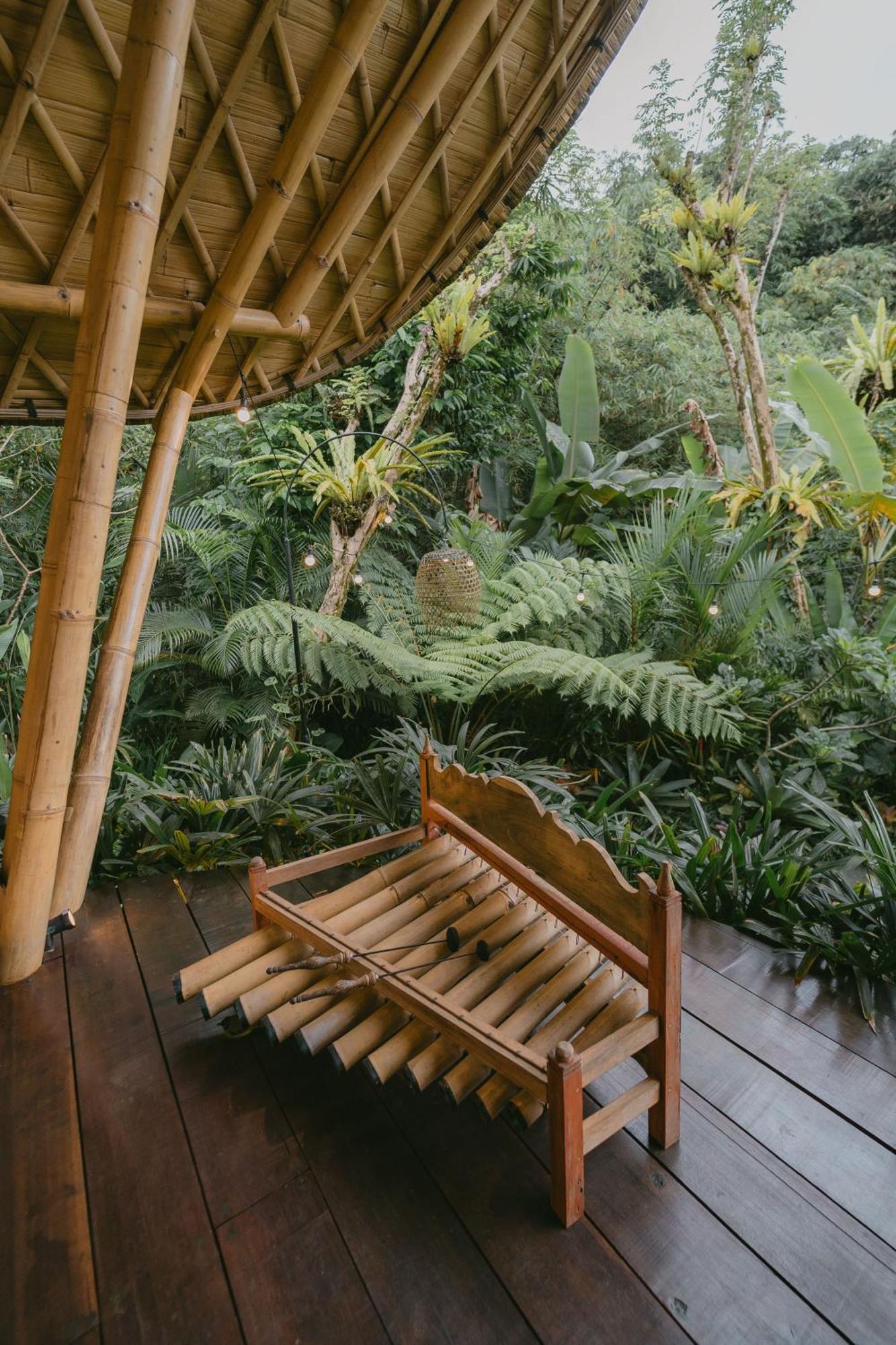 فيلا Arcada Bali Bamboo House سيديمين المظهر الخارجي الصورة