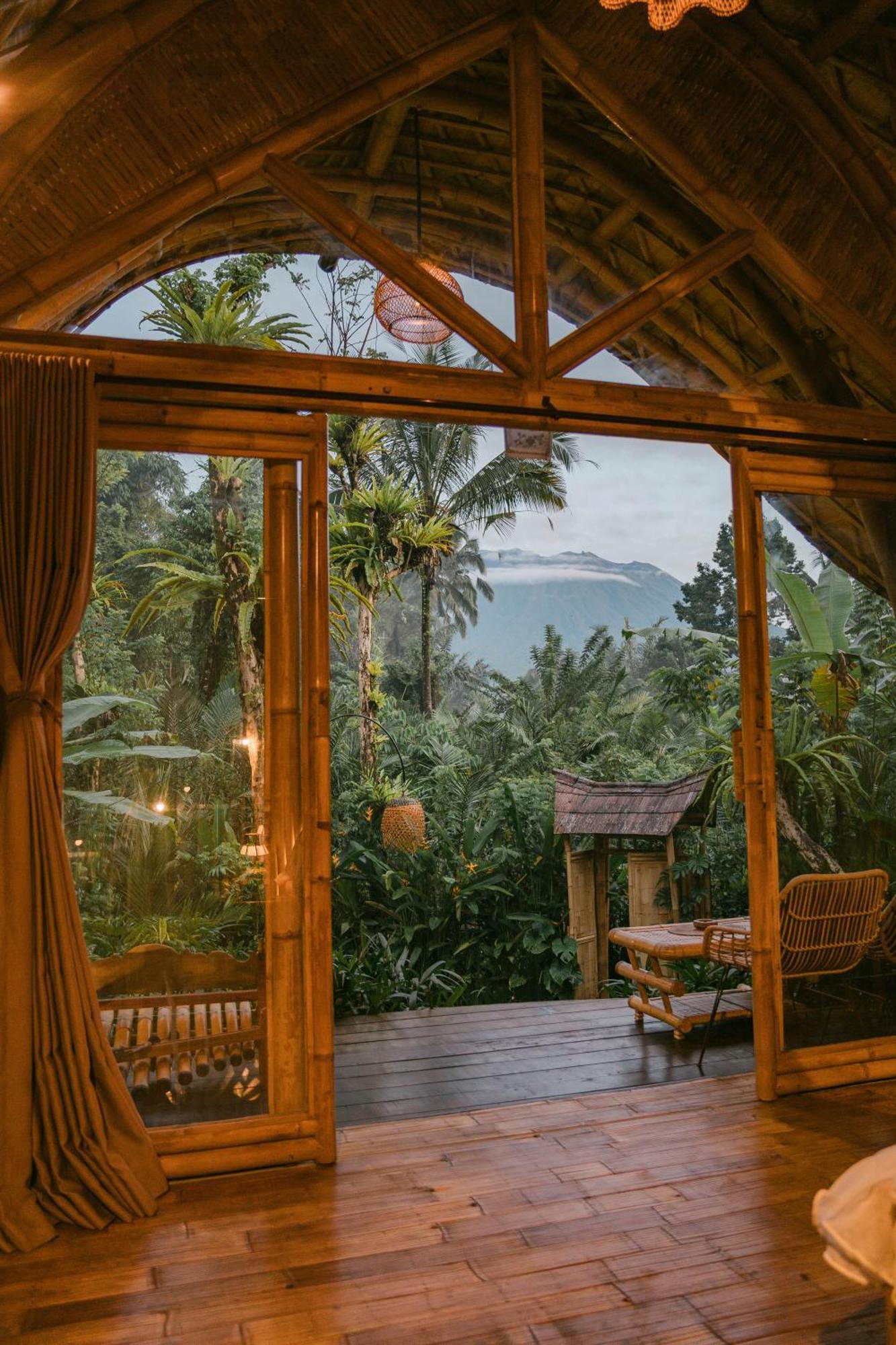 فيلا Arcada Bali Bamboo House سيديمين المظهر الخارجي الصورة