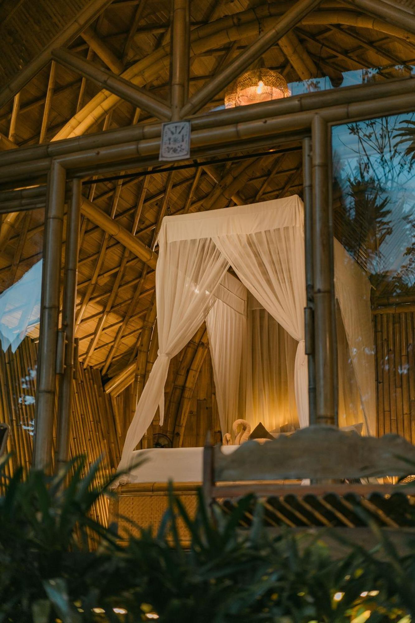 فيلا Arcada Bali Bamboo House سيديمين المظهر الخارجي الصورة