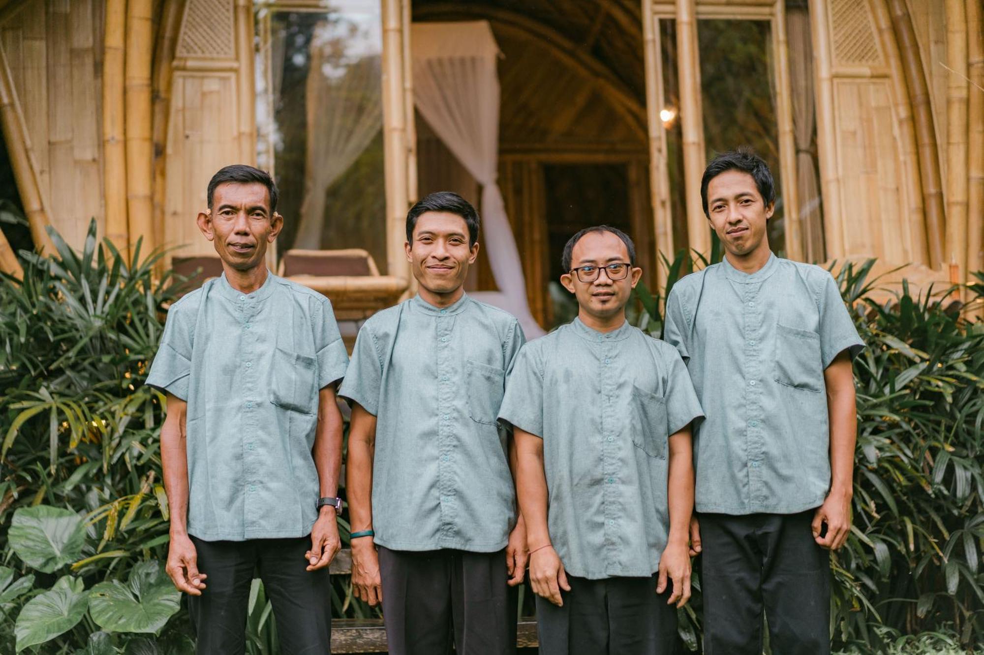 فيلا Arcada Bali Bamboo House سيديمين المظهر الخارجي الصورة